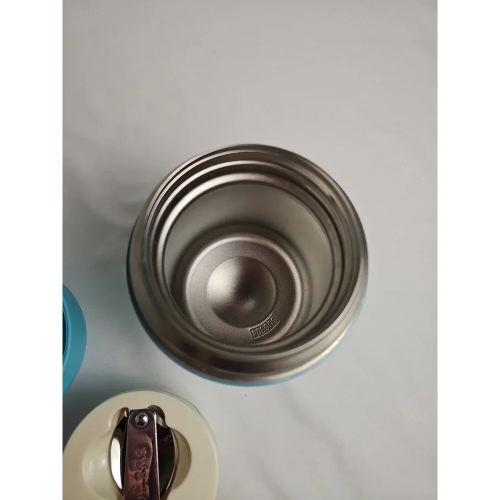 DaCool Vacuum Insulated Stainless Steel Food Jar Blue Lunch Container